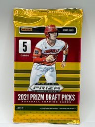 2021 PANINI PRIZM DRAFT PICKS BASEBALL PACK