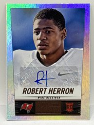 2014 PANINI SCORE #415 ROBERT HERRON AUTOGRAPHED ROOKIE CARD