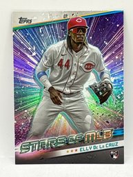 2024 TOPPS STARS OF THE MLB ELLY DE LA CRUZ ROOKIE CARD