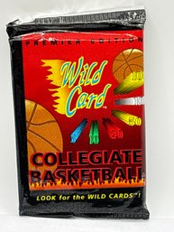 PREMIER EDITION WILD CARD COLLEGIATE BASKETBALL PACK