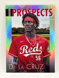 2023 BOWMAN MODERN PROSPECTS ELLY DE LA CRUZ THE ELLY SHOW ROOKIE CARD