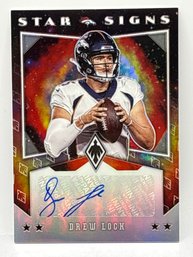 2020 PANINI PHOENIX SS-DL DREW LOCK STAR SIGNS SP AUTOGRAPH