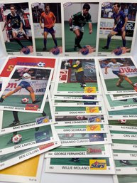 LARGE LOT OF 1991 SOCCER SHOTS SOCCER STARS