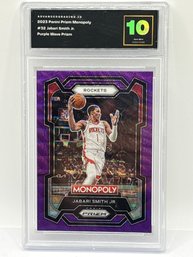 2023 PANINI PRIZM #32 JABARI SMITH JR PURPLE WAVE MONOPOLY PRIZM ADVANCED GRADING GEM MINT 10