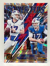 2023 PANINI DONRUSS PP-4 JOSH ALLEN POWER PLUS INSERT