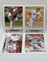 SHOHEI OHTANI 4 CARD LOT