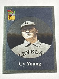 2001 TOPPS 50 YEARS BT3 CY YOUNG SP