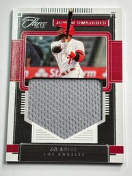 33/99!! 2022 PANINI THREE AND TWO BASEBALL JUMBO SWATCHES JO ADELL JS-JA AUTHENTIC PLAYER WORN PATCH