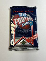 1991 UPPER DECK NFL FOOTBALL PREMIERE EDITION PACK