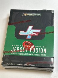 FACTORY SEALED 2022 JERSEY FUSION FOOTBALL EDITION BOX
