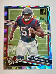 2023 PANINI DONRUSS THE ROOKIES #1 WILL ANDERSON JR ROOKIE CARD