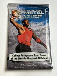 2021 SKYBOX METAL UNIVERSE CHAMPIONS PACK