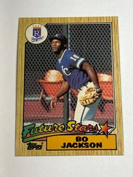 1987 TOPPS #170 BO JACKSON FUTURE STARS ROOKIE CARD