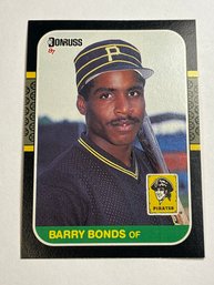1987 DONRUSS #361 BARRY BONDS ROOKIE CARD