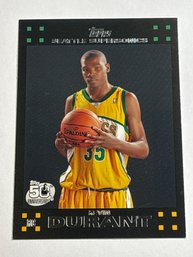 2007 TOPPS 50TH ANNIVERSARY #112 KEVIN DURANT ROOKIE CARD