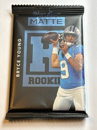 2023 BRYCE YOUNG ROOKIE WILD CARD MATTE SP PACK - GUARANTEED/200 OR LESS BRYCE YOUNG ROOKIE CARD