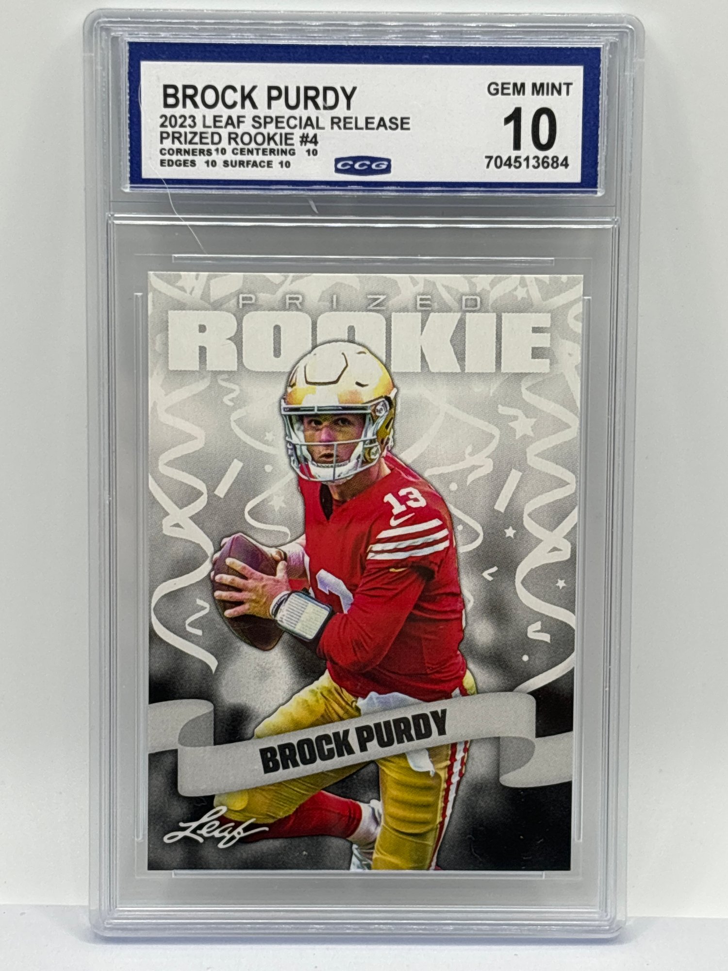 brock purdy rookie card graded Heaps Good Collectables main image 0