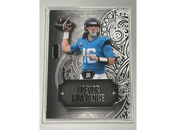 1/1!!! 2023 WILD CARD 7 CARD STUDS 7CCR-58 TREVOR LAWRENCE ONE OF ONE SSP!!