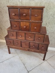 15 Drawer Apothecary Cabinet