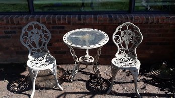 Floral Design Patio Furniture Set