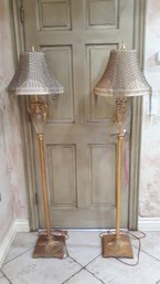 Gilded Floor Lamps