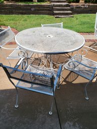 Iron Patio Set