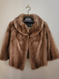 Short Mink With 3/4 Sleeves