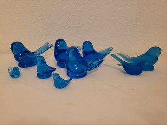 Blue Birds 2 Signed