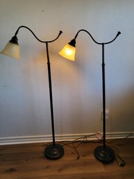 Twin Floor Lamps