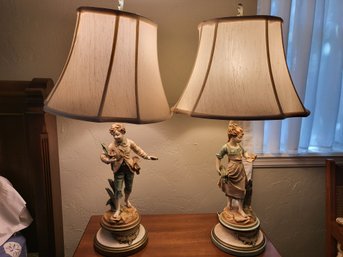 Vintage Figural Lamps