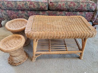 Foot Stools And Table