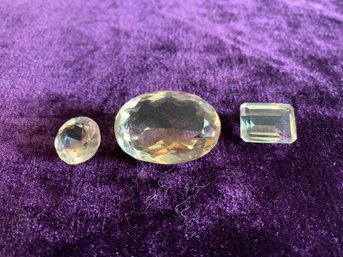 Pale Citrine Loose Stones