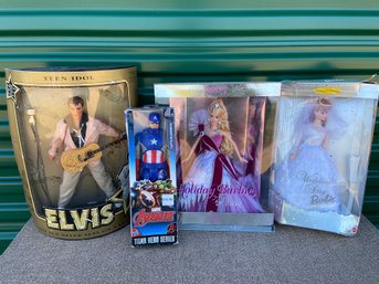 Elvis Doll & Barbies