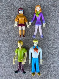 Vintage Scooby Doo Bendy Action Figures