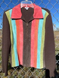 Colorful Suede Jacket