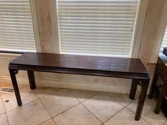 Console Table With Asian Flair