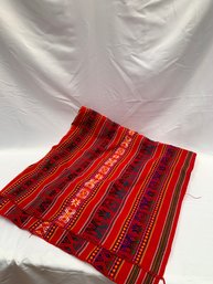 Peruvian Woven Throw