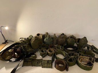 Canteens And Belts Galore