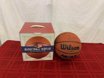 Eddie Sutton Signed Ball