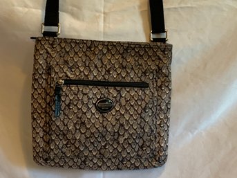 Coach Grey Snake Cross Body