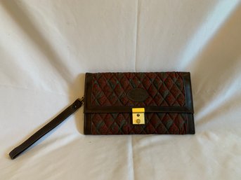 David Evans Silk Travel Wristlet