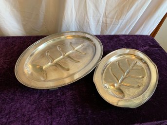 Meat Platters Silverplate