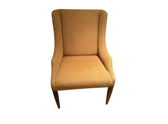 Camel Weave Wingback Chair #2