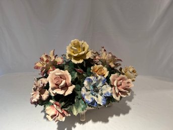 Capadimonte Flower Bowl