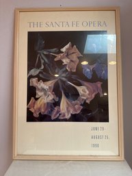 1990 Sante Fe Opera Poster