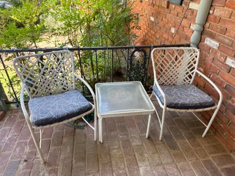 Patio Chairs, Table