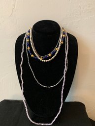 5 Beaded Necklaces