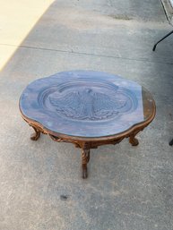 Hand Carved Eagle Table