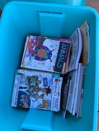 Bin Full Of Coloring And Activity Books