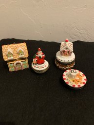 Christmas Trinket Boxes